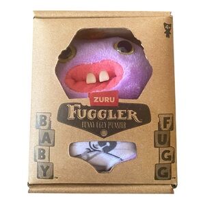 Zuru Fuggler Baby Fugg COD FATHER Purple Plush Toy Funny Ugly Monster NEW